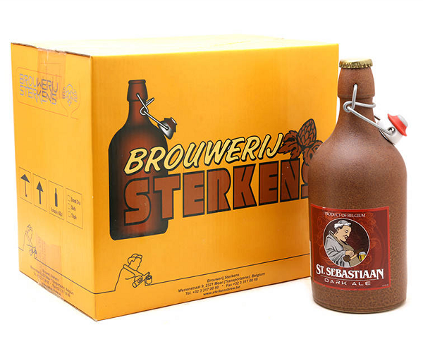 Bia đen  St.Sebastiaan 6.9% DARK ALE – chai sứ 500ml