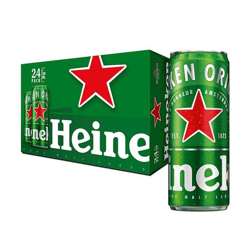 BIA HEINEKEN SLEEK 330ML