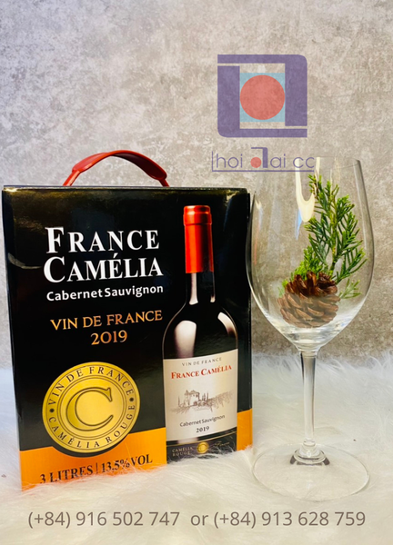 Vang Bịch France Camélia 3 lít