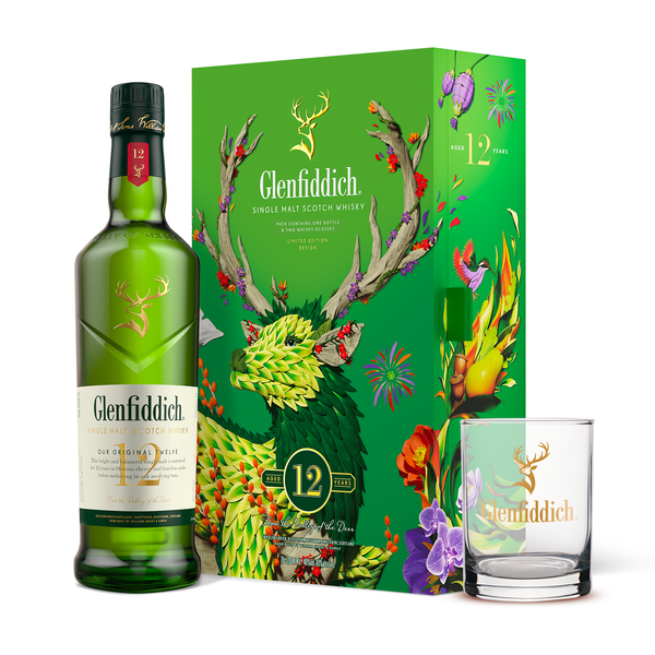 GLENFIDDICH 12YO GB24 (GLASS)