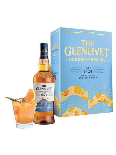 THE GLENLIVET FOUNDER'S RESERVE 12YO GIFBOX 2025