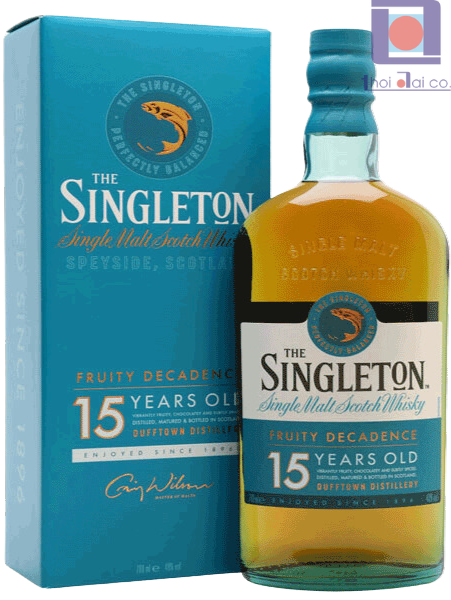 The Singleton 15 Single Malt Scotch Whisky Fruity Decadence 70CL 40%