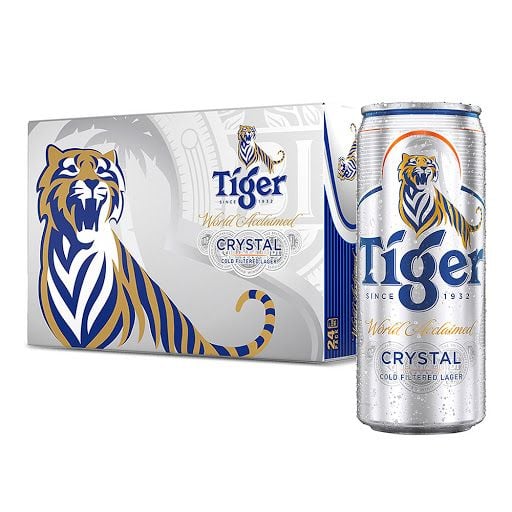 Bia Tiger Crystal 330ml