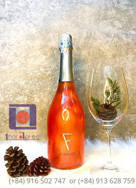 Vang nổ Sparkling FOGOSO ROSA