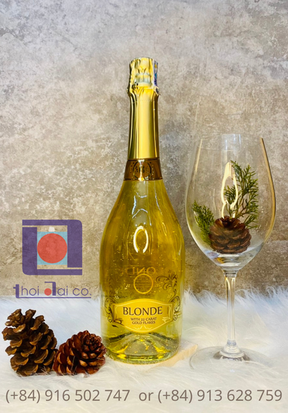 VANG NỔ  BLONDE GOLD FLAKES 22 CARAT