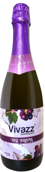 Vivazz Sparkling Juice - Nho Tím