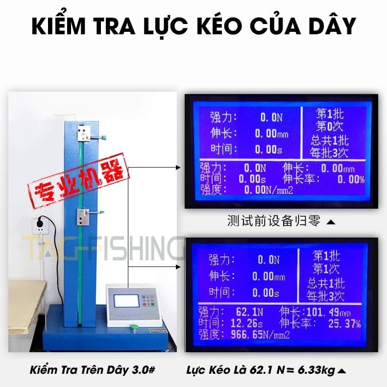  Cước Trục Vua Câu Thiền 30m 