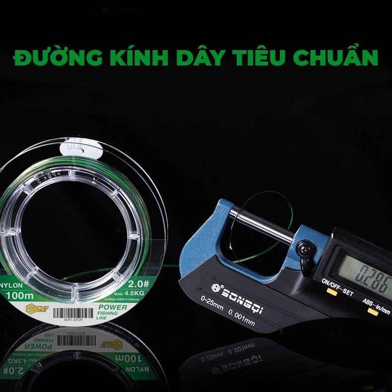  Cước Trục GUF Mộc Long 100m 