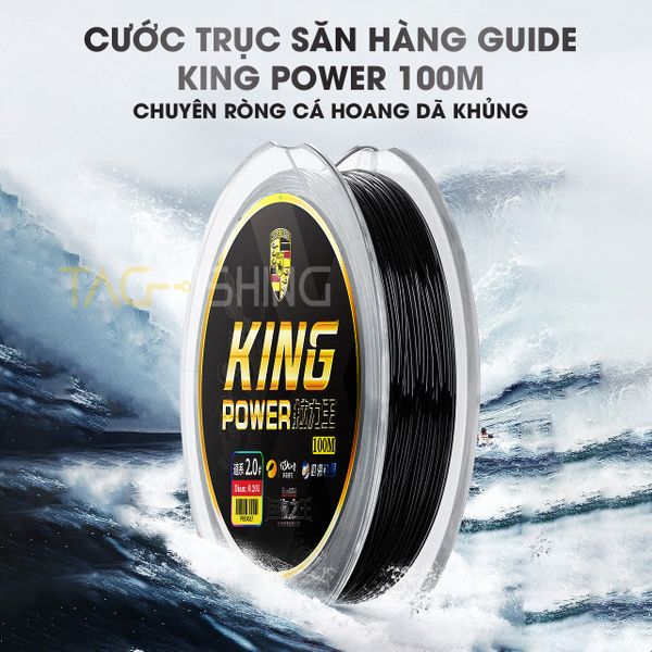 Cước Trục Săn hàng Guide KING POWER 100M 