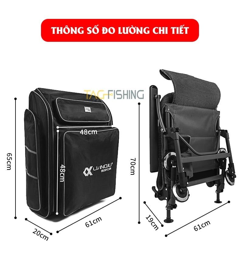  Ghế Địa Hình Cao Cấp Lianqiu C18 