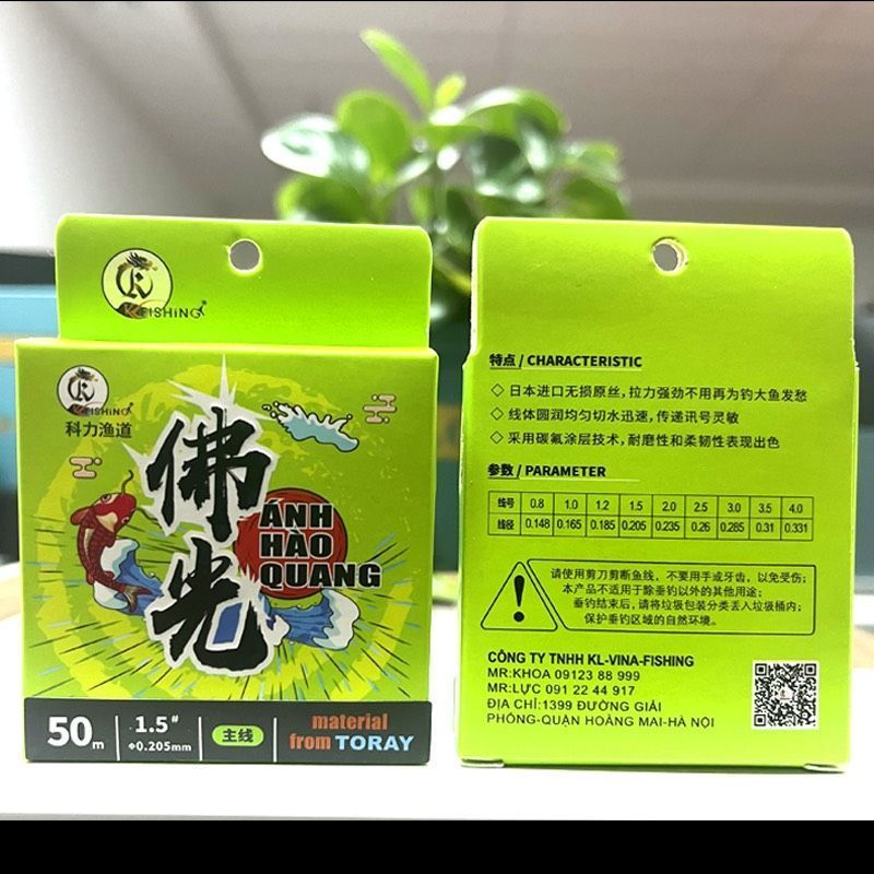  Cước Trục Ánh Hào Quang 50m 