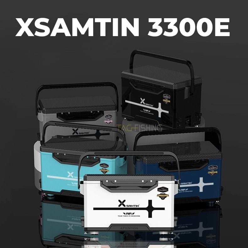  Thùng Câu Xsamtin 3300E (mặt Carbon) 