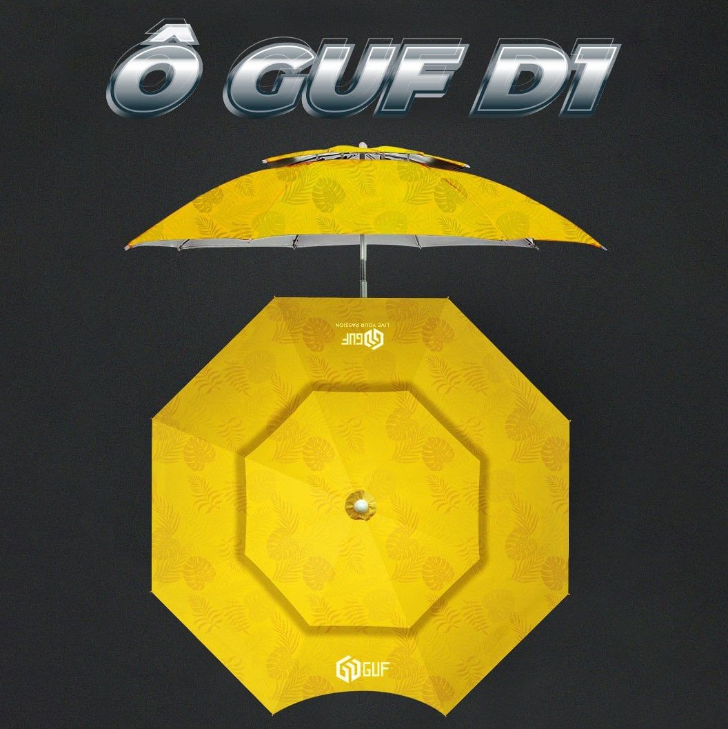  Ô/Dù Che Nắng GUF Vàng Kim D1 2.2M 