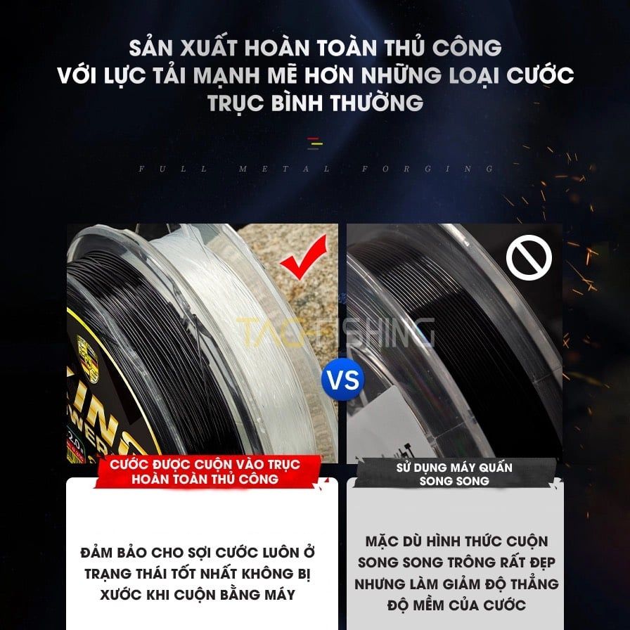  Cước Trục Săn hàng Guide KING POWER 100M 