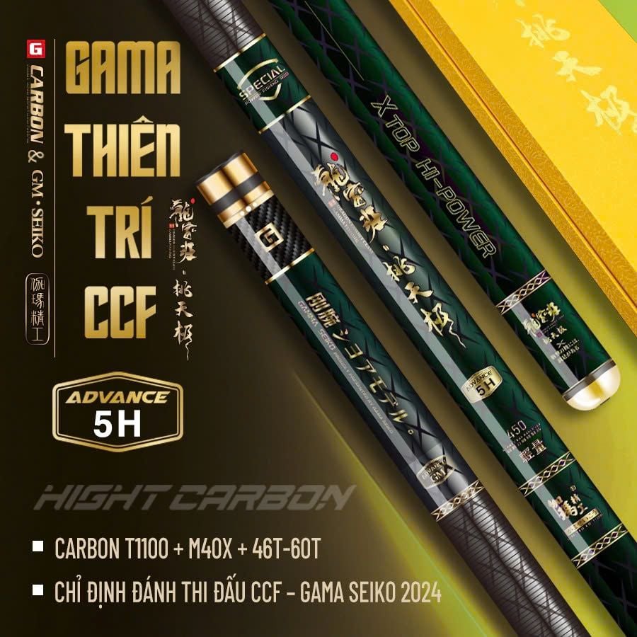  Cần tay Gama Seiko Thiên Trí CCF 