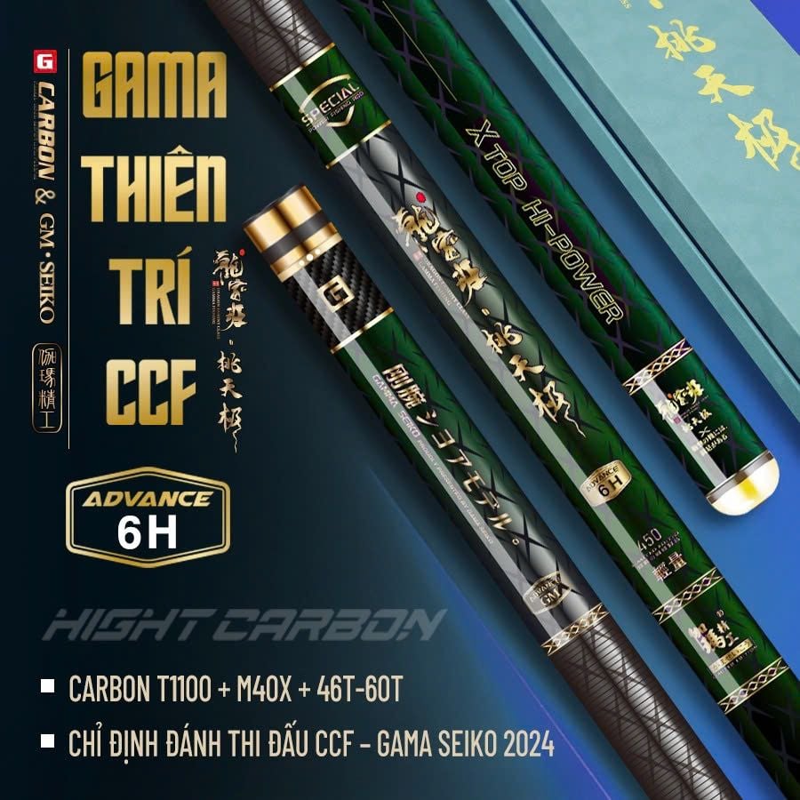  Cần tay Gama Seiko Thiên Trí CCF 