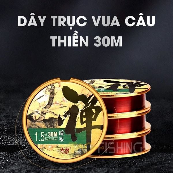  Cước Trục Vua Câu Thiền 30m 