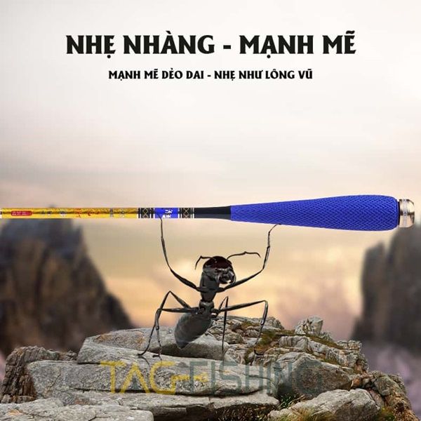 Cần tay Gama Seiko Tinh Hoa Chuyên Diếc