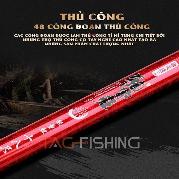  Cần Tay Gama Seiko Huyết Long 4H 