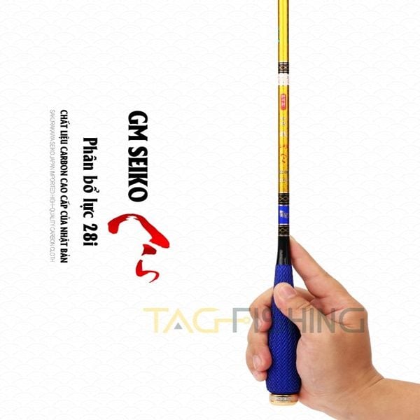  Cần Tay Gama Seiko Tinh Hoa Chuyên Diếc 