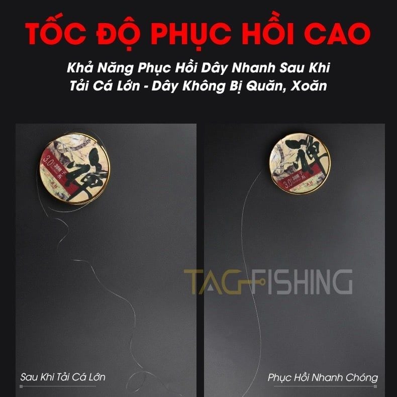 Cước Trục Vua Câu Thiền 30m 
