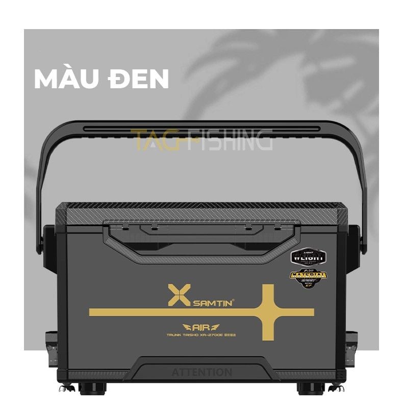  Thùng Câu Xsamtin 2700E (Mặt Carbon) - 2023 