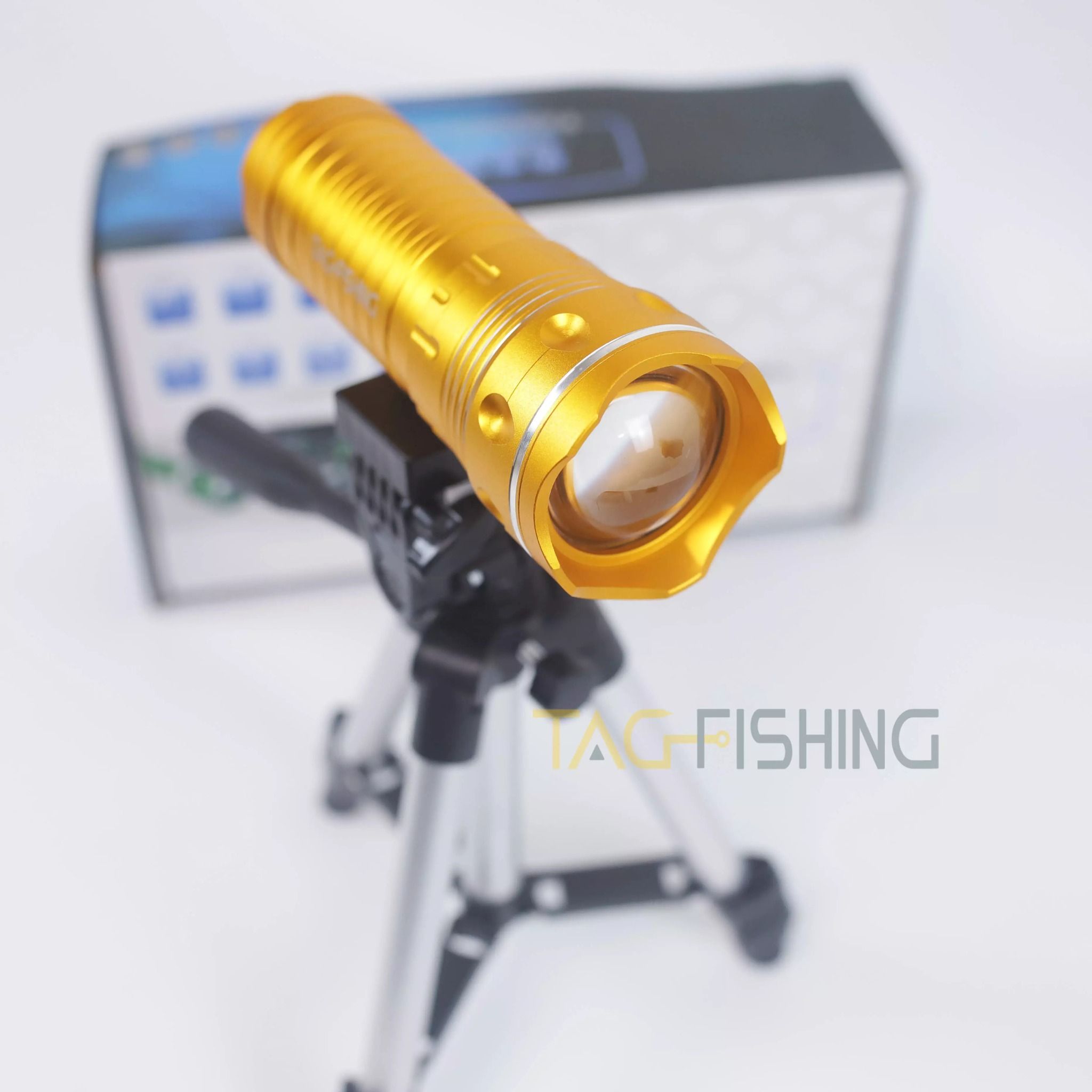  Đèn soi Ổ / Phao F10 Vàng 