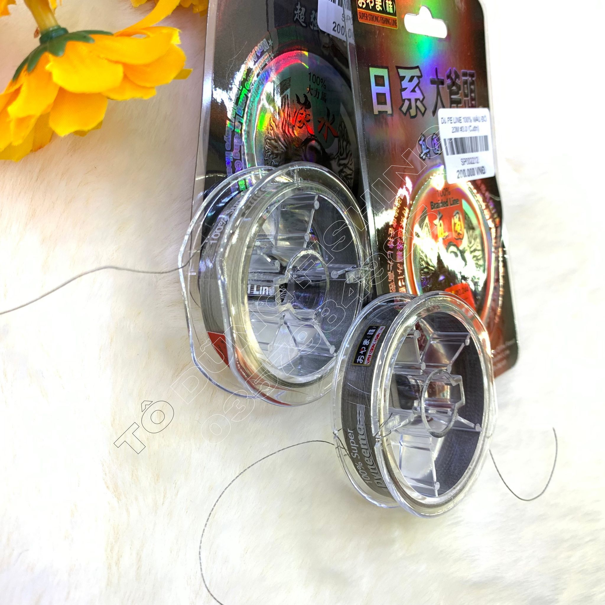  Dù PE LINE 100% Màu Đen 20m 