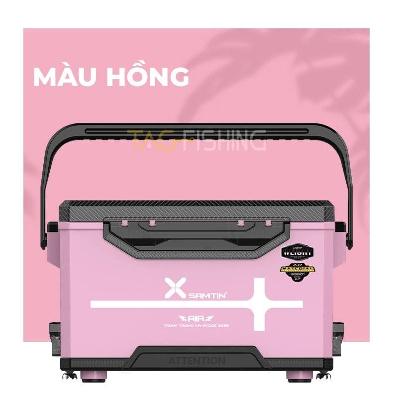  Thùng Câu Xsamtin 2700E (Mặt Carbon) - 2023 