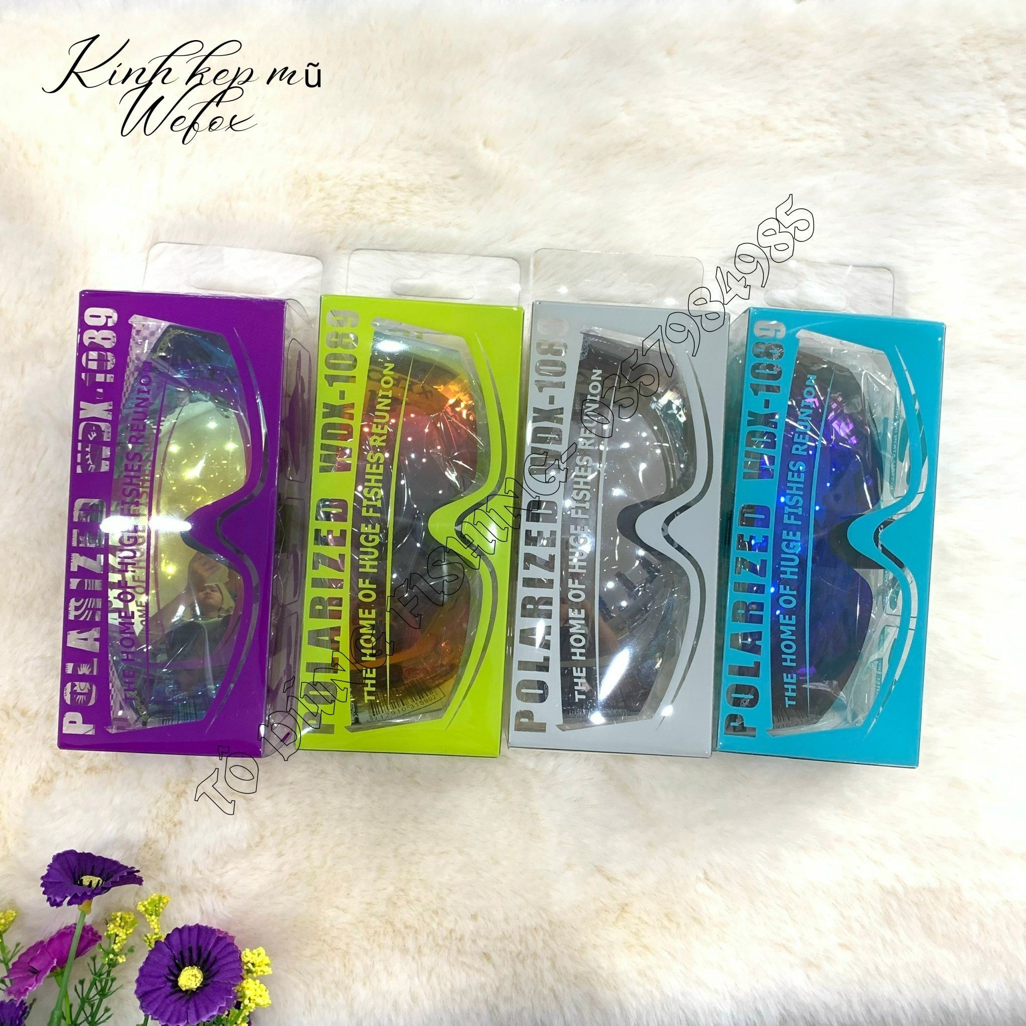  Kính Kẹp Mũ WEFOX 