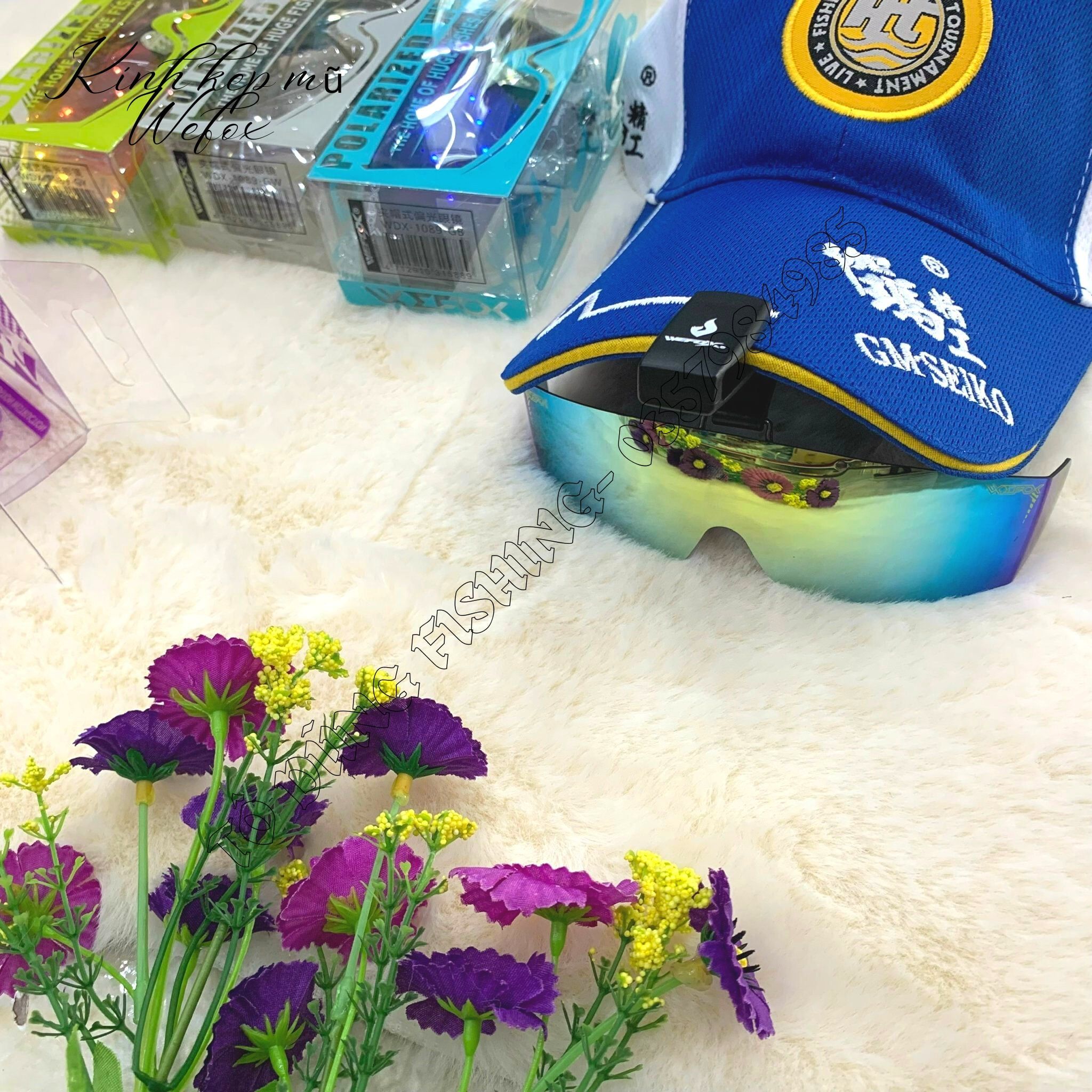  Kính Kẹp Mũ WEFOX 