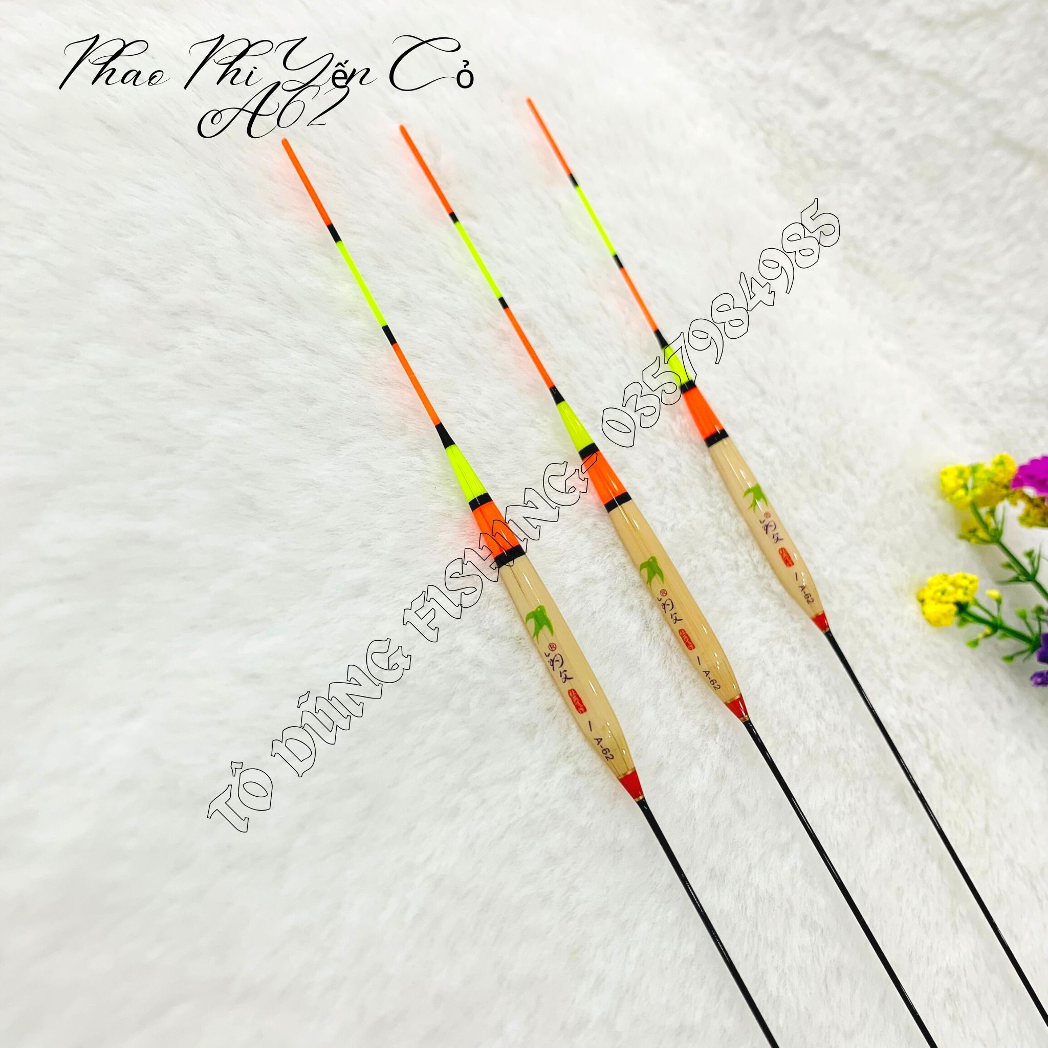  Phao Phi Yến Cỏ A62 Hố Đấu Tăm Ngắn 5V 