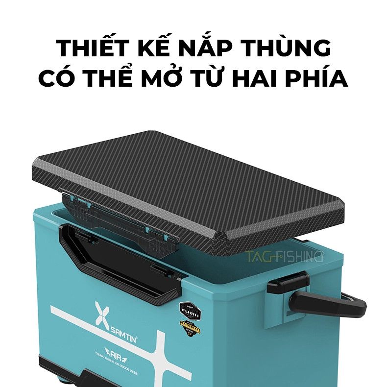 Thùng Câu Xsamtin 3300E (mặt Carbon) 