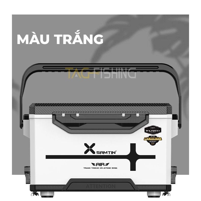  Thùng Câu Xsamtin 2700E (Mặt Carbon) - 2023 