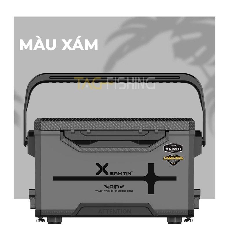  Thùng Câu Xsamtin 2700E (Mặt Carbon) - 2023 