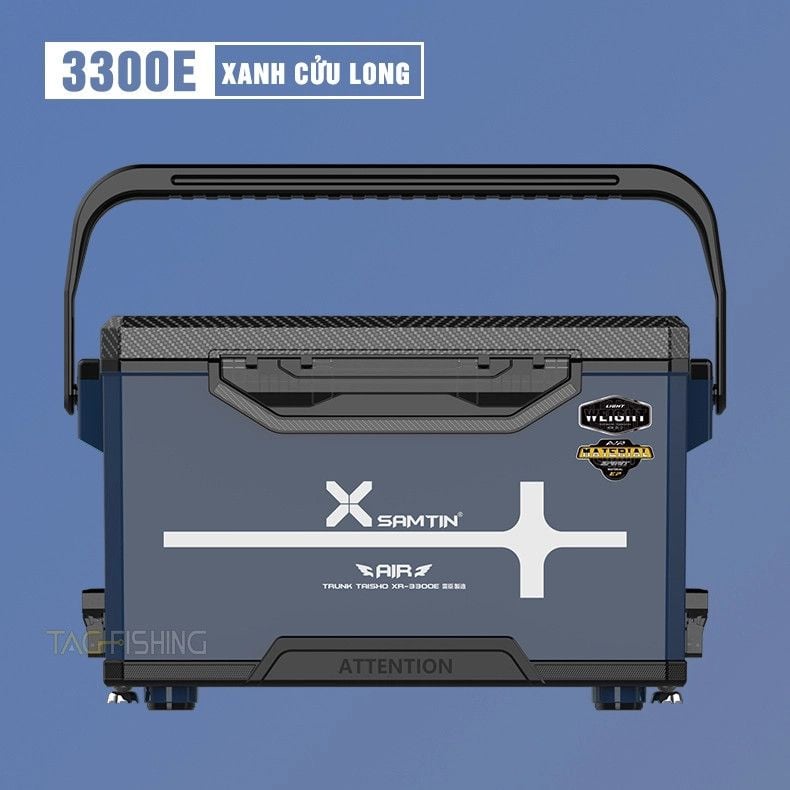  Thùng Câu Xsamtin 3300E (mặt Carbon) 