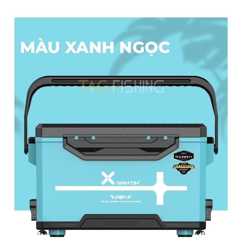  Thùng Câu Xsamtin 2700E (Mặt Carbon) - 2023 