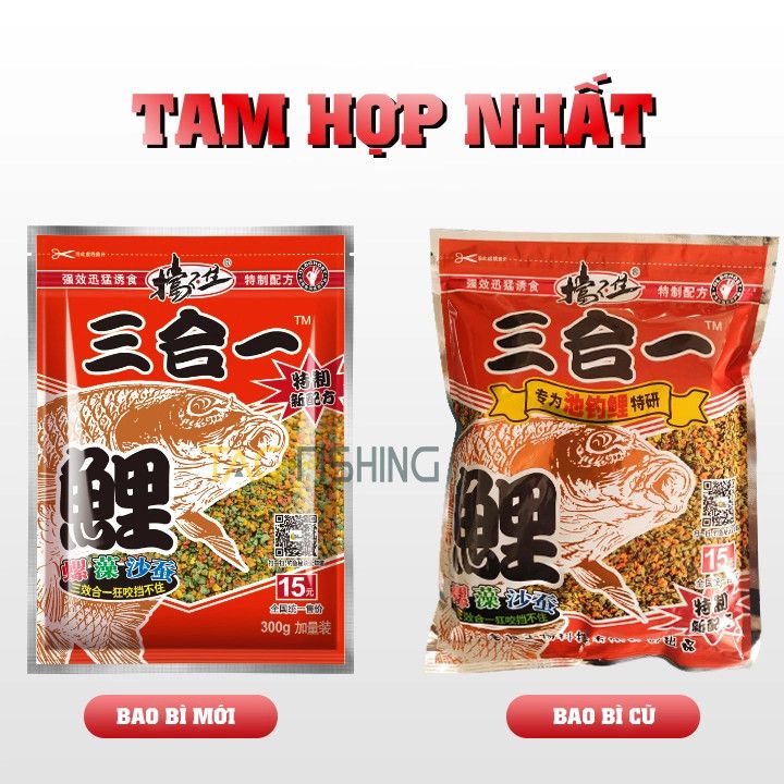  Mồi Câu Lão Quỷ - Chép Tam Hợp Nhất 