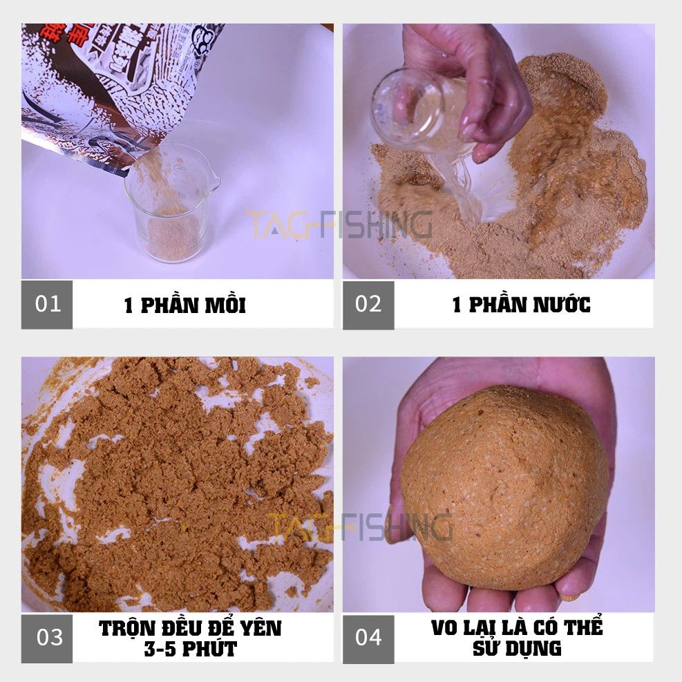  Mồi Câu Lão Quỷ - 918 Chép Ốc 