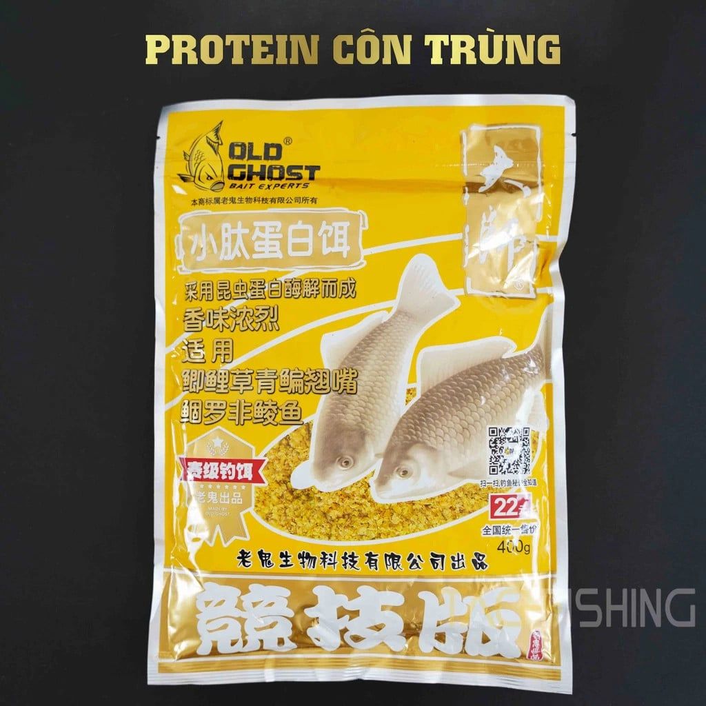  Mồi Câu Lão Quỷ - Protein Côn Trùng 