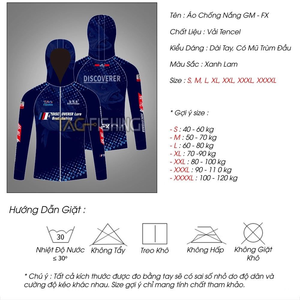  Áo Chống Nắng GaMa FX 