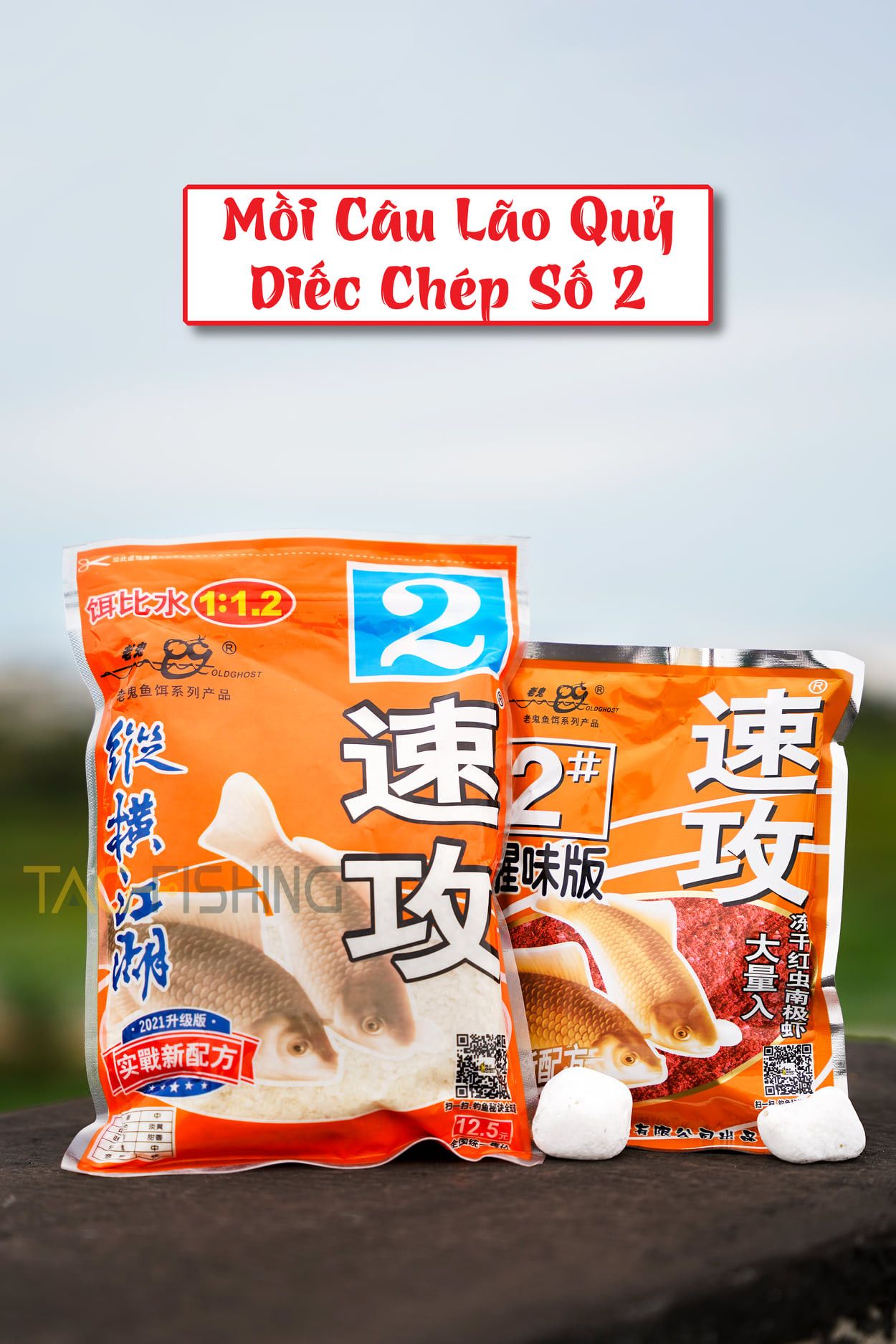  Mồi Câu Lão Quỷ - Diếc Chép Số 2 