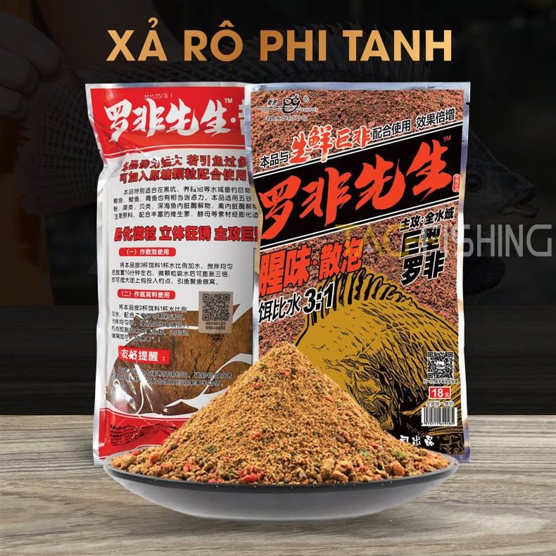  Mồi Câu Lão Quỷ - Xả Rô Phi 