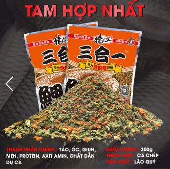  Mồi Câu Lão Quỷ - Chép Tam Hợp Nhất 