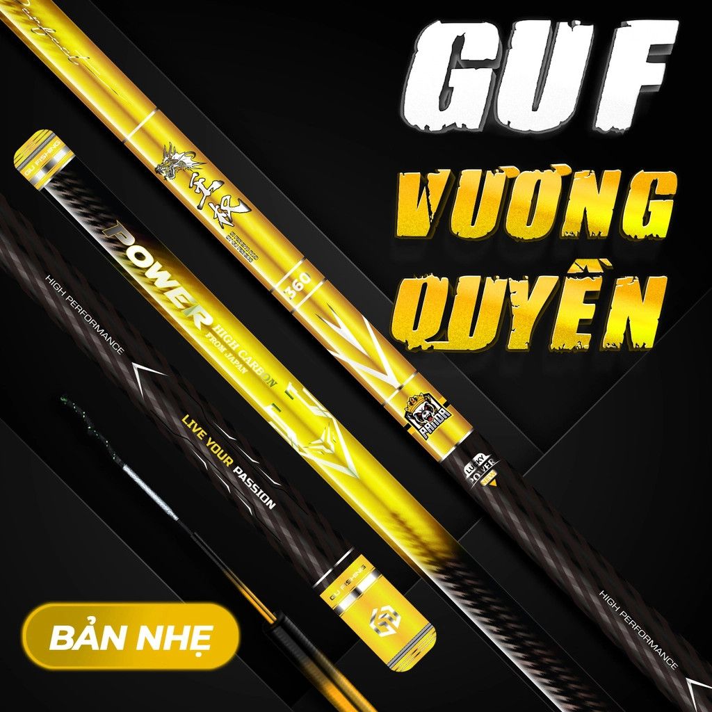  Cần Tay GUF S1 Vương Quyền Săn Hàng ( Bản Nhẹ ) 