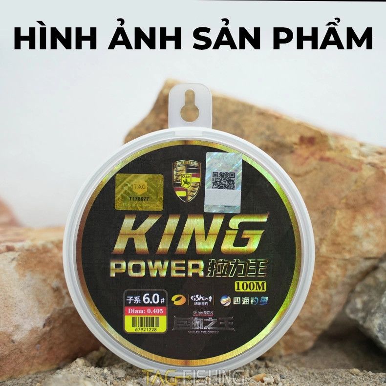  Cước thẻo Săn hàng Guide KING POWER 100M 
