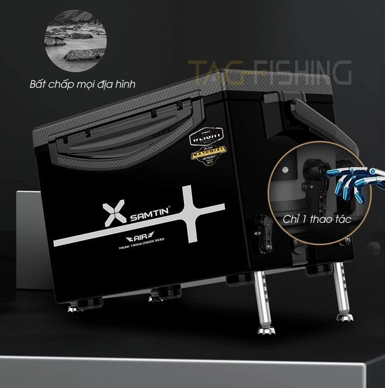  Thùng Câu Xsamtin 2900E (Pat ô  thân gập) - 2023 