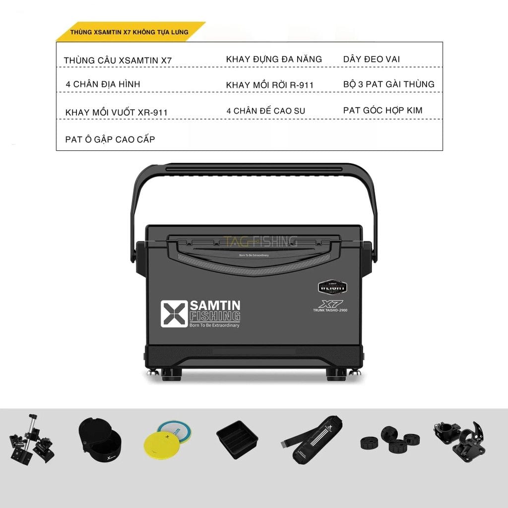  Thùng Câu Xsamtin X7 2900 - 29L 