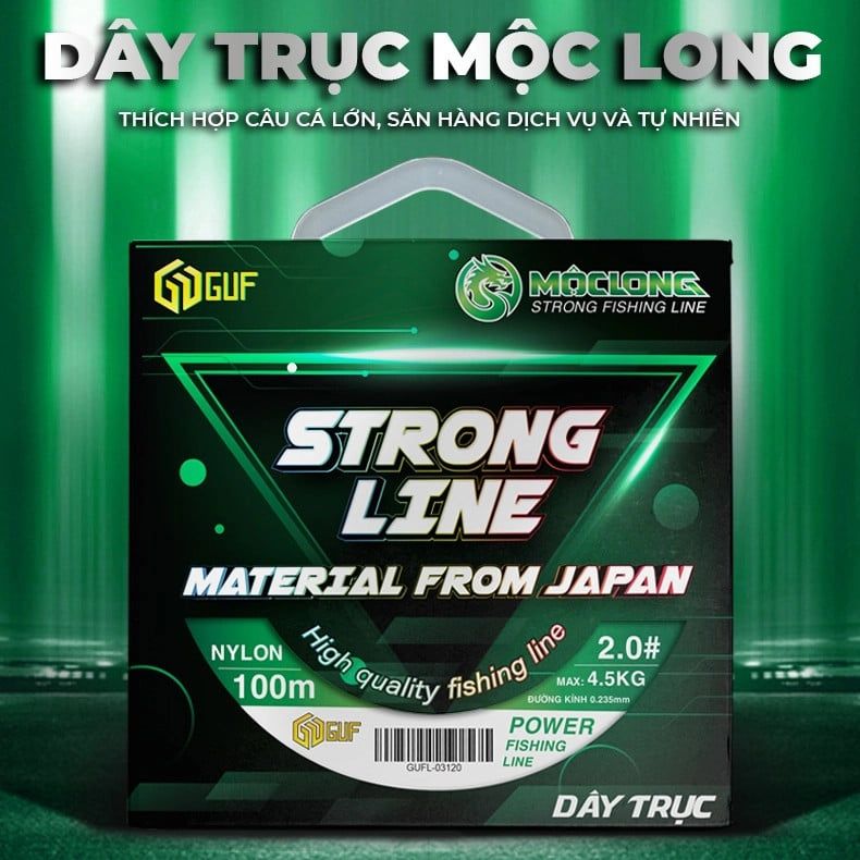  Cước Trục GUF Mộc Long 100m 
