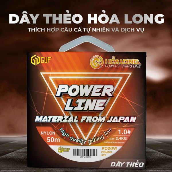  Cước Thẻo GUF Hỏa Long - 50m 